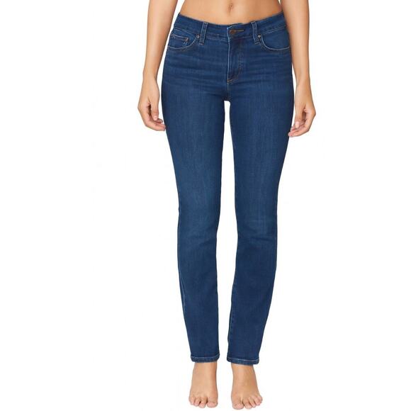 LiverPool Jeans the Skinny SZ 4 stretch dark wash excellent condition - Picture 1 of 12